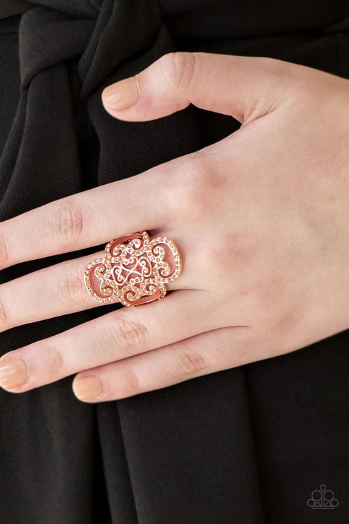 Paparazzi - Regal Regalia - Copper Ring
