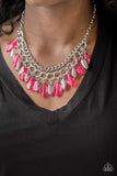 Paparazzi - Spring Daydream - Pink Necklace