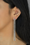Paparazzi - Stellar Starlight - Black Earrings