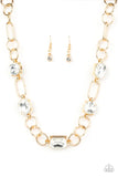 Paparazzi - Urban District - Gold Necklace
