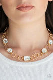Paparazzi - Urban District - Gold Necklace