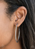 Paparazzi - Rural Reserve - Silver Hoop Earrings