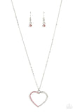 Paparazzi - Love to Sparkle - Pink Necklace