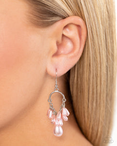 Paparazzi - Ahoy There! - Pink Earrings