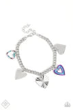 Paparazzi - Funky Forte - Multicolored Charm Bracelet