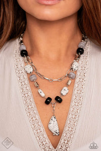 Paparazzi - High-End Habitat - Black Necklace