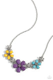 Paparazzi - Growing Garland - Multicolored Necklace