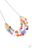 Paparazzi - Summer Scope - Multicolored Necklace