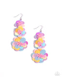 Paparazzi - Beaded Bouquet - Multicolored Earrings