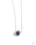 Paparazzi - Warden Wheel - Purple Necklace