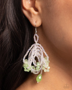 Paparazzi - Botanical Bundle - Green Earrings