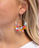 Paparazzi - Exceptional Ease - Multicolored Earrings
