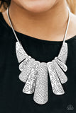 Paparazzi - Untamed - Silver Necklace