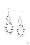 Paparazzi - Bring On The Basics - Silver Earrings