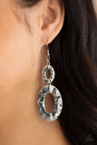 Paparazzi - Bring On The Basics - Silver Earrings