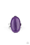 Paparazzi Accessories - Desert Heirloom - Purple Ring - Travona's Dazzling Jewels