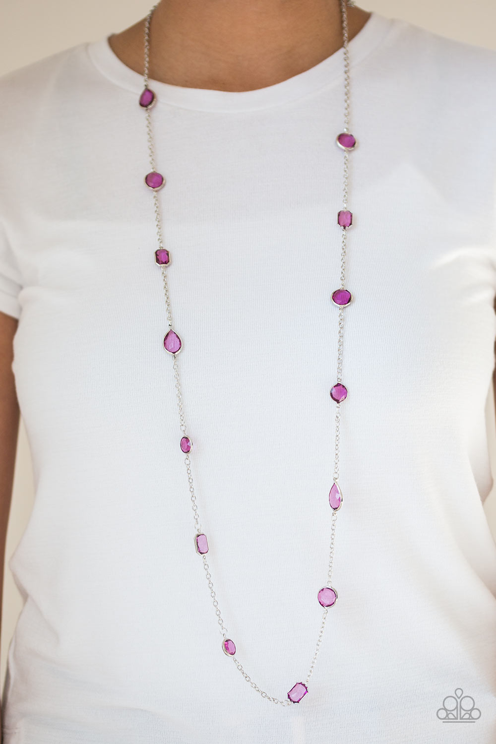 Craveable Color - Purple Necklace - Paparazzi Accessories | Alies Bling Bar