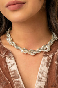 Paparazzi - Royal Reminiscence - White Necklace