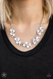 Paparazzi Accessories - Hollywood Hills - Rhinestone Necklace - Travona's Dazzling Jewels