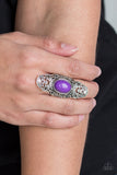 Paparazzi Accessories - Flair for the Dramatic - Purple Ring - Travona's Dazzling Jewels
