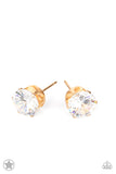 Paparazzi - Just In TIMELESS - Gold Stud Earrings