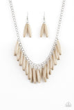 Paparazzi Accessories - Full Of Flavor - Brown Necklace - Travona's Dazzling Jewels