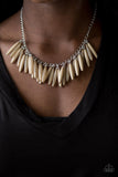 Paparazzi Accessories - Full Of Flavor - Brown Necklace - Travona's Dazzling Jewels