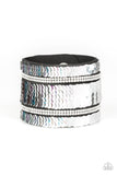 Paparazzi Accessories - Mermaid Service - Sequin Bracelet - Travona's Dazzling Jewels