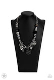 Paparazzi - Charmed, I Am Sure - Black Necklace