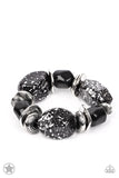 Paparazzi - Glaze of Glory - Black Bracelet