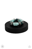 Paparazzi - Glaze of Glory - Blue Stretch Bracelet