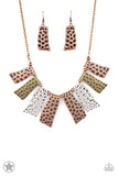 Paparazzi - A Fan of the Tribe - Multicolored Necklace 