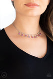 Paparazzi  - Popstar Party - Pink Choker Necklace