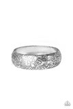 Paparazzi Garden Villa - Silver Bangle Bracelet