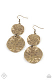 Paparazzi Accessories - HARDWARE-Headed - Brass Earrings