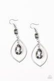 Paparazzi Accessories - Priceless - Silver Earrings - Travona's Dazzling Jewels