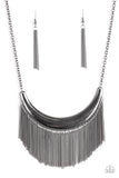 Paparazzi - Zoo Zone - Black Necklace