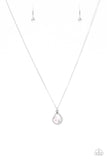 Paparazzi - Serene Spring Showers - Pink Necklace