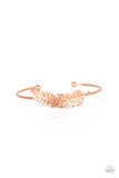 Paparazzi - How Do You Like This FEATHER? - Copper Cuff Bracelet