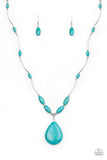 Paparazzi - Explore The Elements - Blue Necklace