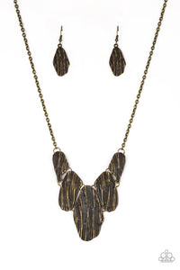 Paparazzi - A New DISCovery - Brass Necklace