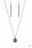 Paparazzi - Find Joy - Brass Necklace