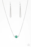 Paparazzi - Fashionably Fantabulous - Green Necklace