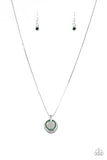 Paparazzi - Front and CENTERED - Green Necklace