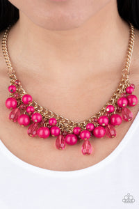 Paparazzi - Tour de Trendsetter - Pink Necklace