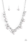 Paparazzi - The Upstater - Silver Necklace