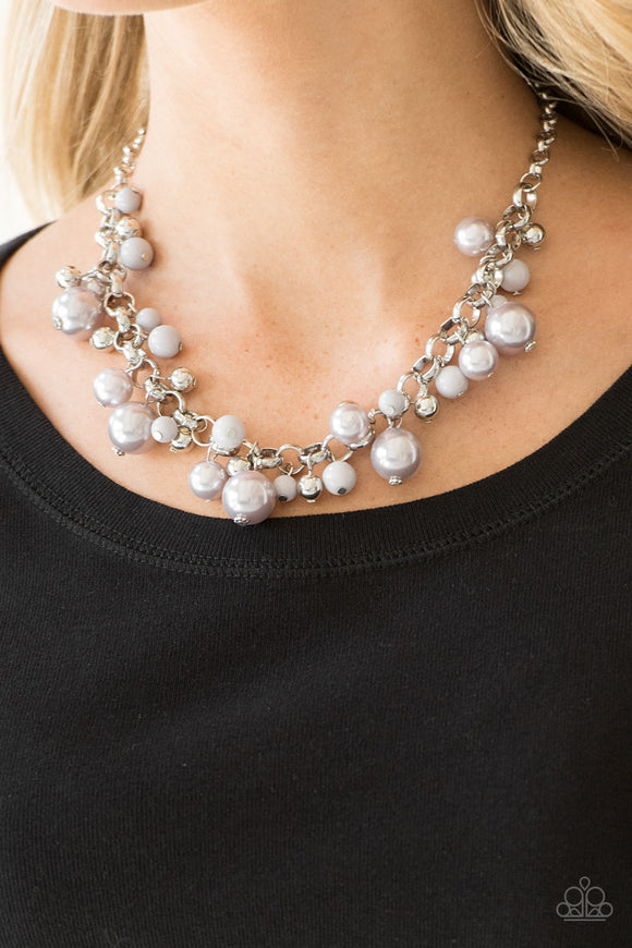 Paparazzi - The Upstater - Silver Necklace