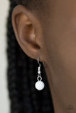 Paparazzi - Gypsy Heart - White Layered Necklace