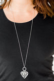 Paparazzi - Romeo Romance - White Long Necklace