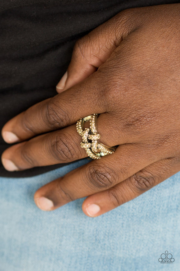 Paparazzi - Can Only Go UPSCALE From Here - Brass Ring